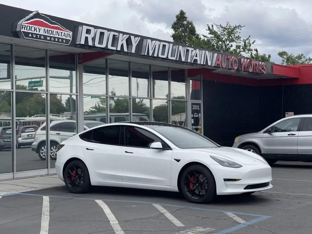 Tesla window tinting Sacramento