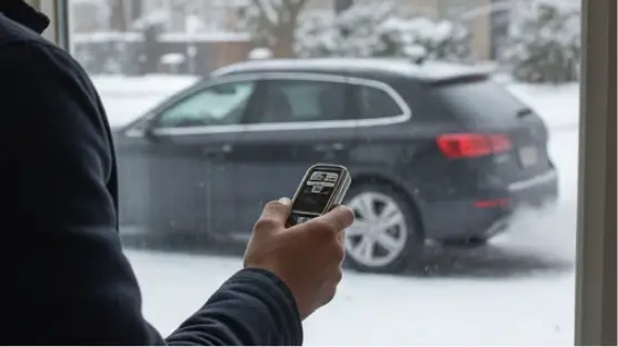 keyless entry remote starts