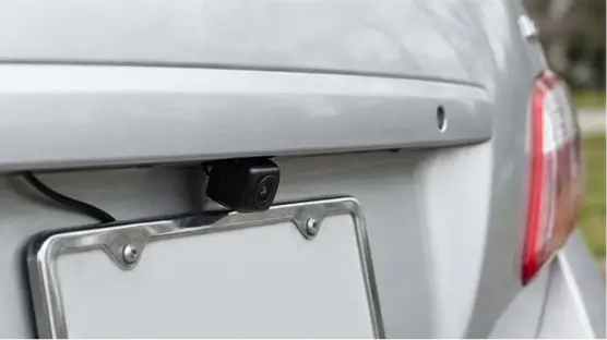 rear camera installation