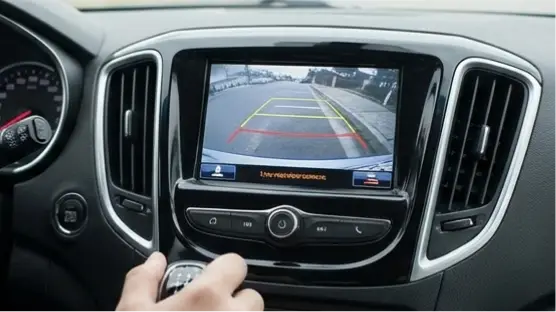 rear camera installation