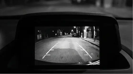rear camera installation